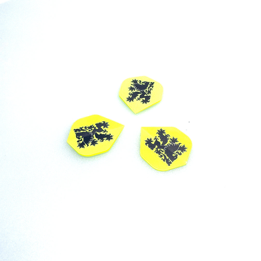 Dart flights Vlaamse Leeuw