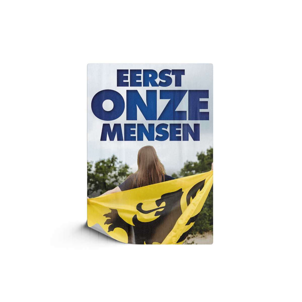 Zelfklever Eerst Onze Mensen