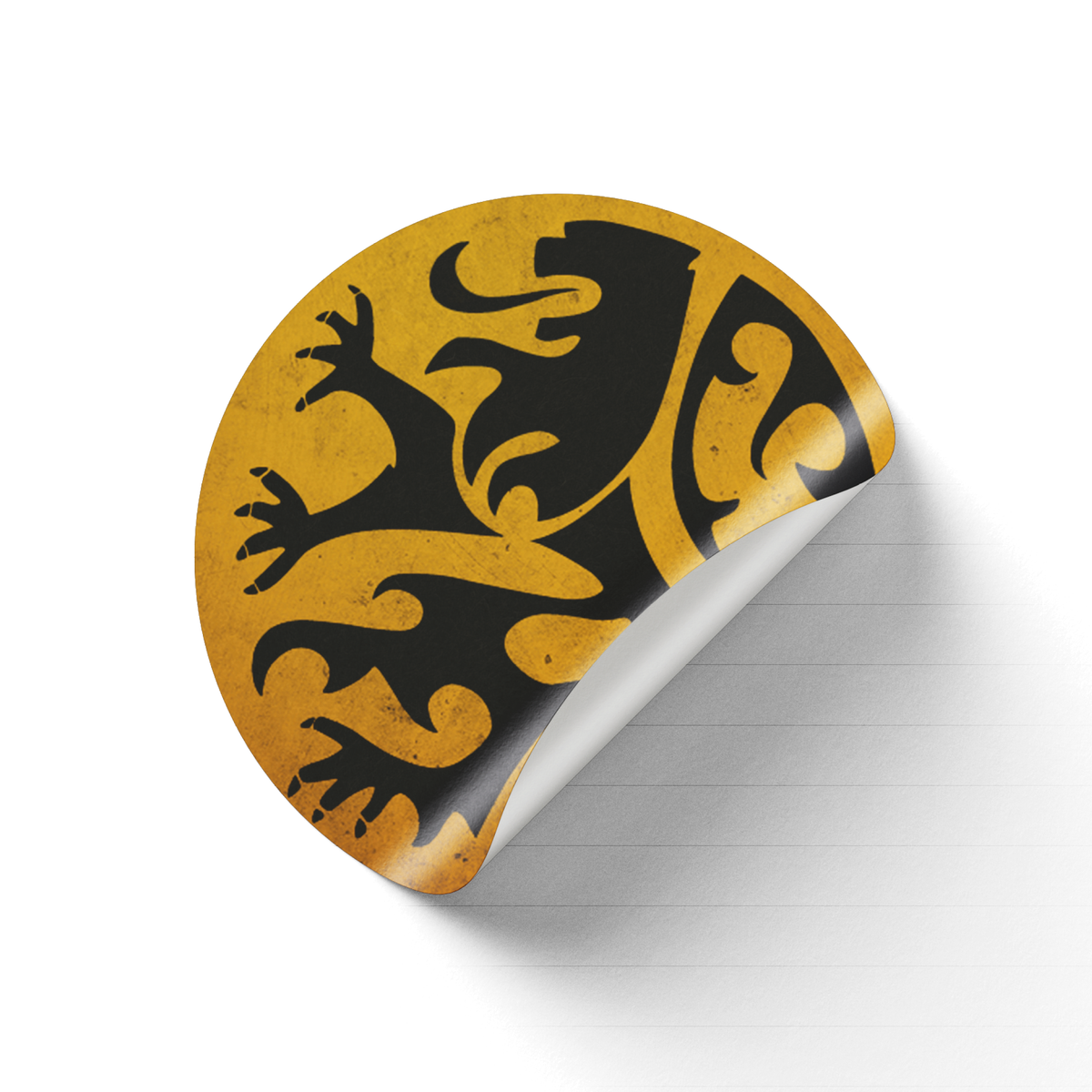 Zelfklever Vlaamse Leeuw
