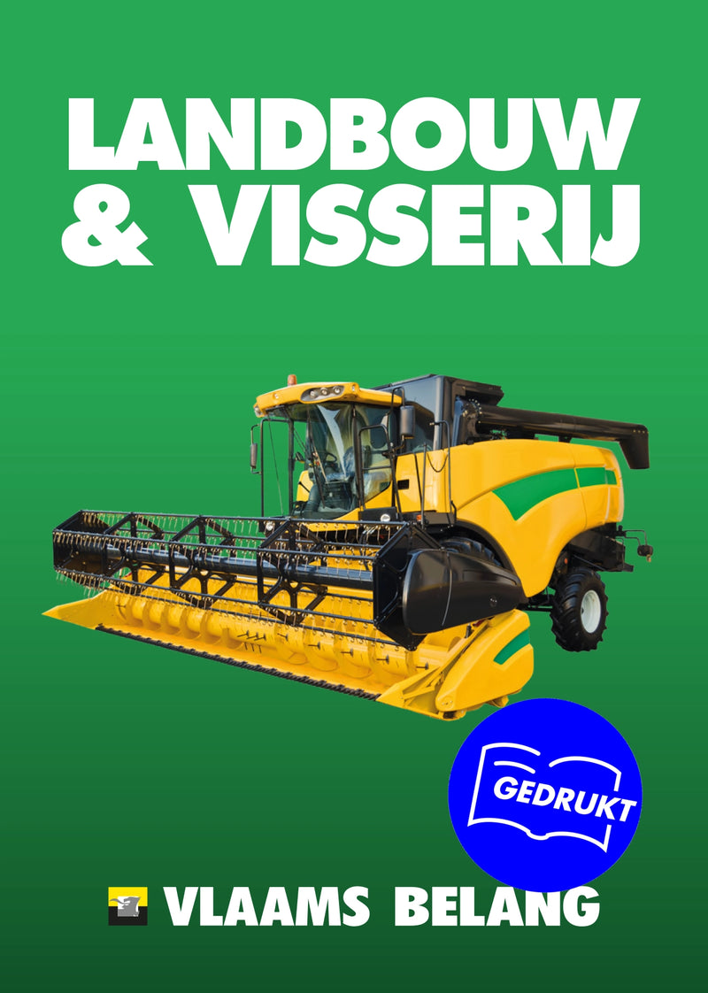 Landbouw & visserij brochure (gedrukte versie)