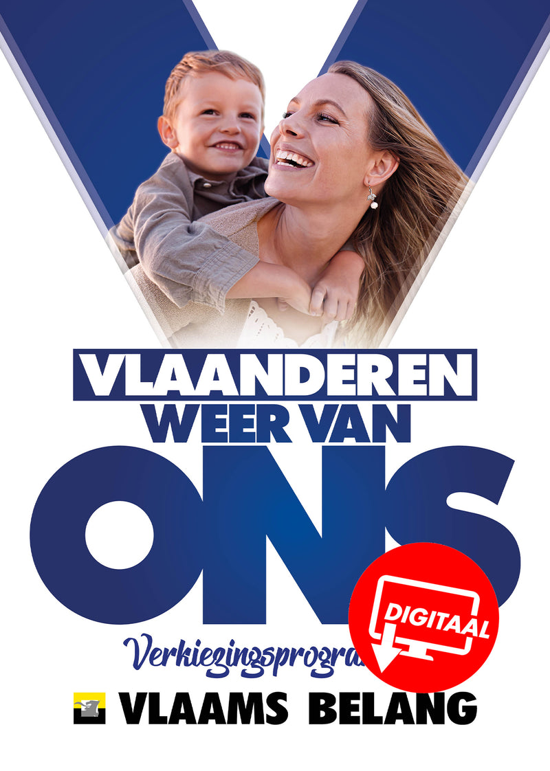 Vlaanderen weer van ons - verkiezingsprogramma 2024 (download)