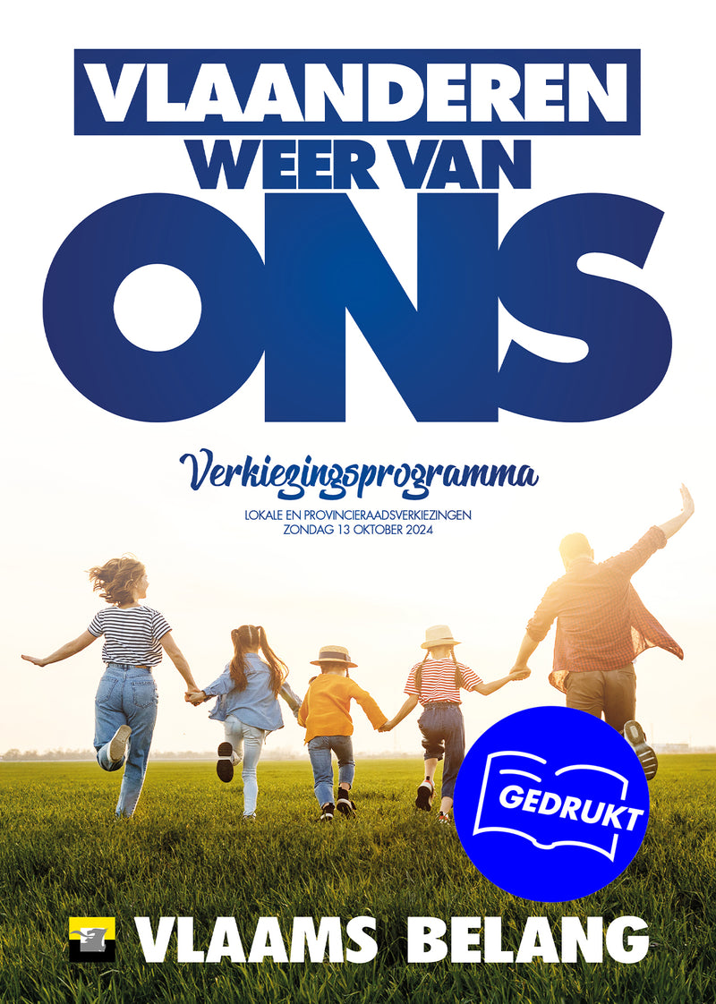 Verkiezingsprogramma lokale verkiezingen 2024 (gedrukte versie)