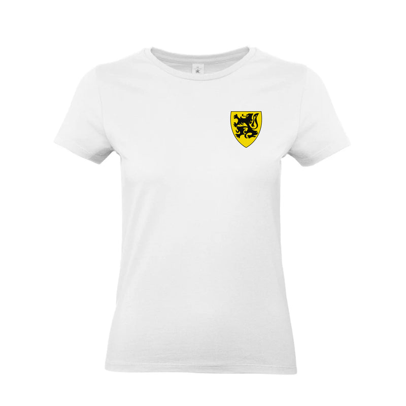 T-shirt Leeuw in schild VROUW