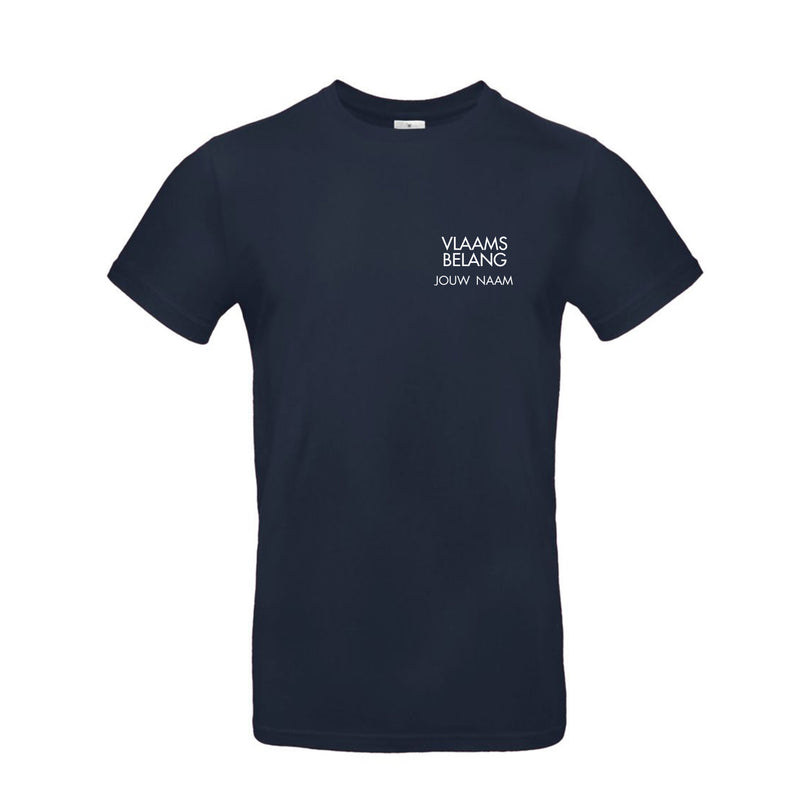 T-shirt Vlaams Belang (gepersonaliseerd) MAN