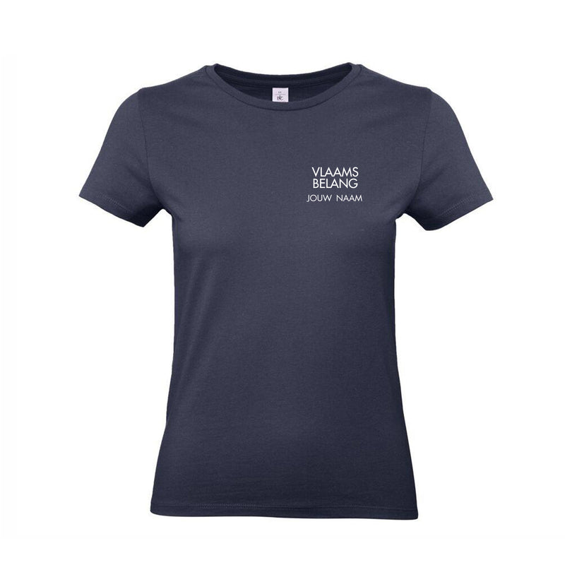 T-shirt Vlaams Belang (gepersonaliseerd) VROUW