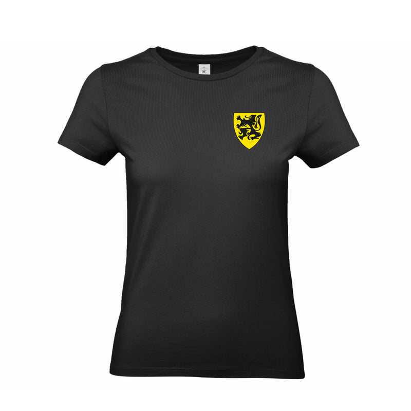 T-shirt Leeuw in schild VROUW